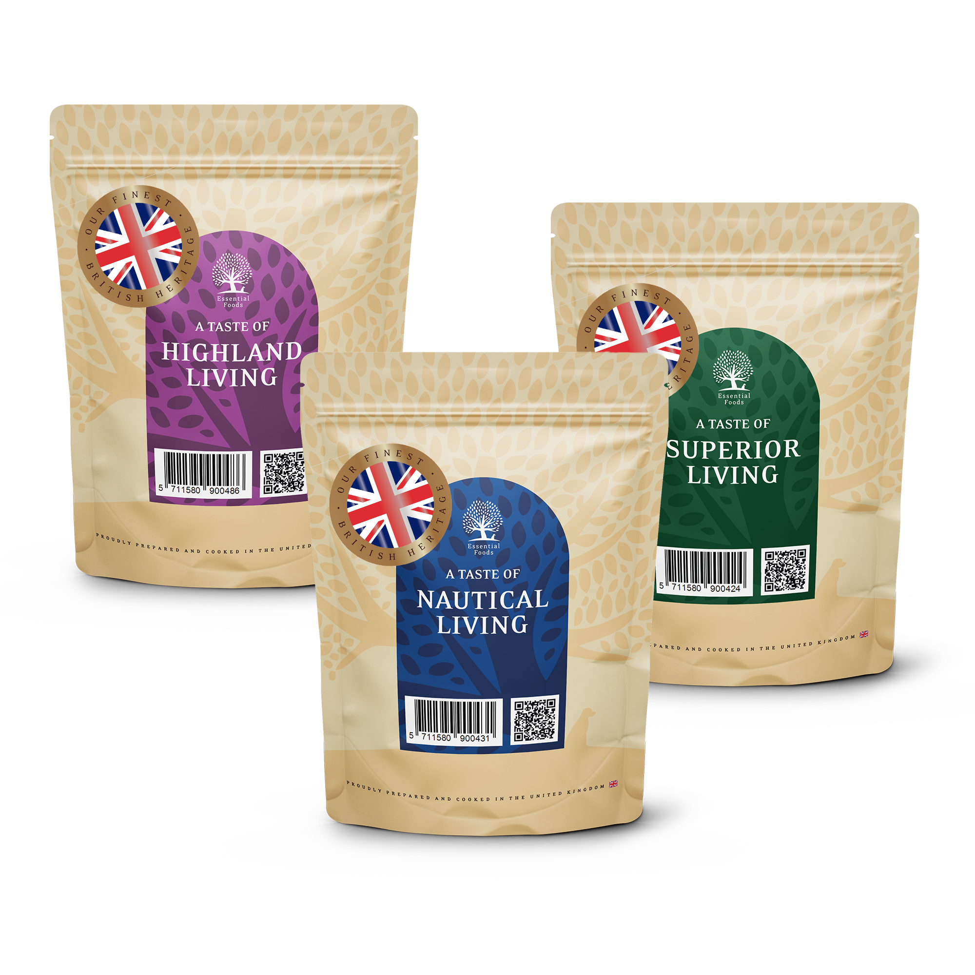 FREE MEAL SAMPLES, 3 x 75G